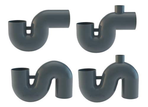 ZPC - Epoxy & Zinc Coated Cast Iron Hubless Traps